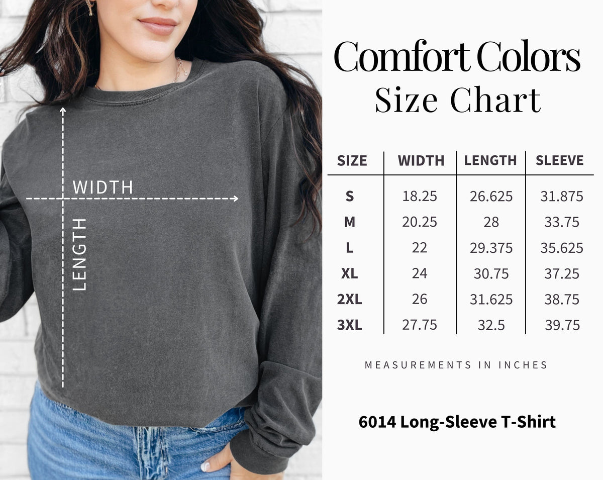 Dry Bones Come to Life Ezekiel 37:10 Comfort Colors® 6014 Long Sleeve Shirt