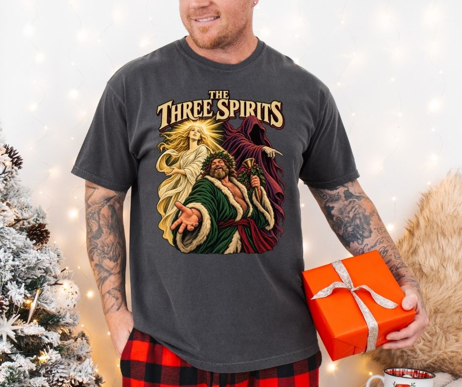 The Three Spirits A Christmas Carol Comfort Colors® 1717 Shirt