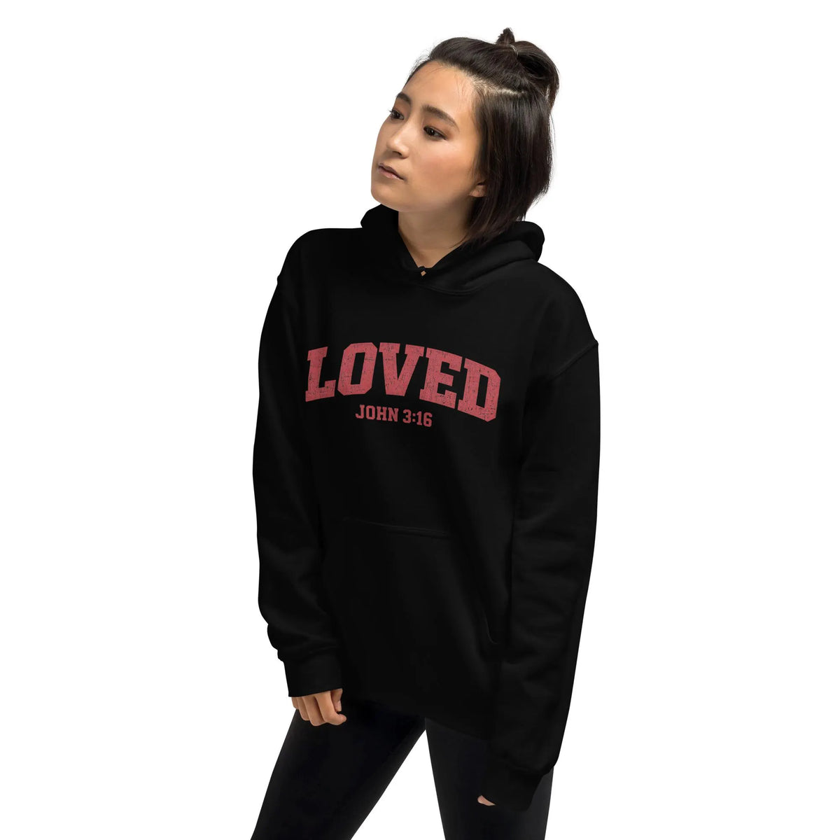 LOVED John 3:16 Gildan® 18500 Christian Hoodie