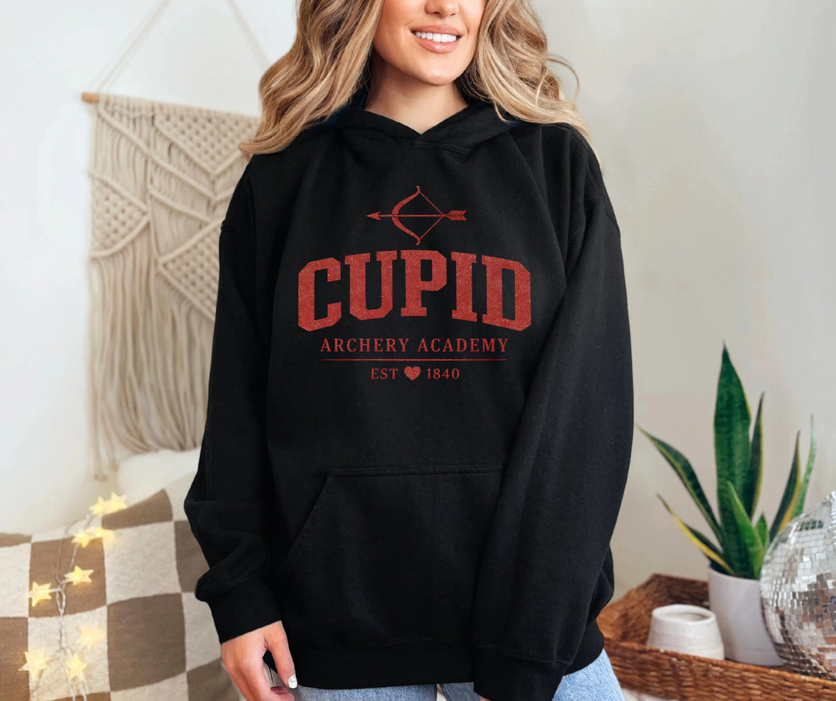 Cupid Archery Academy Gildan® 18500 Valentine Hoodie