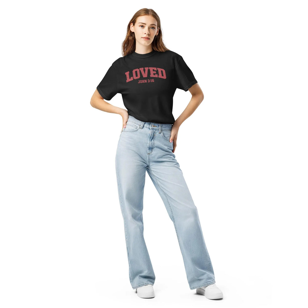 LOVED John 3:16 Comfort Colors® Christian Shirt