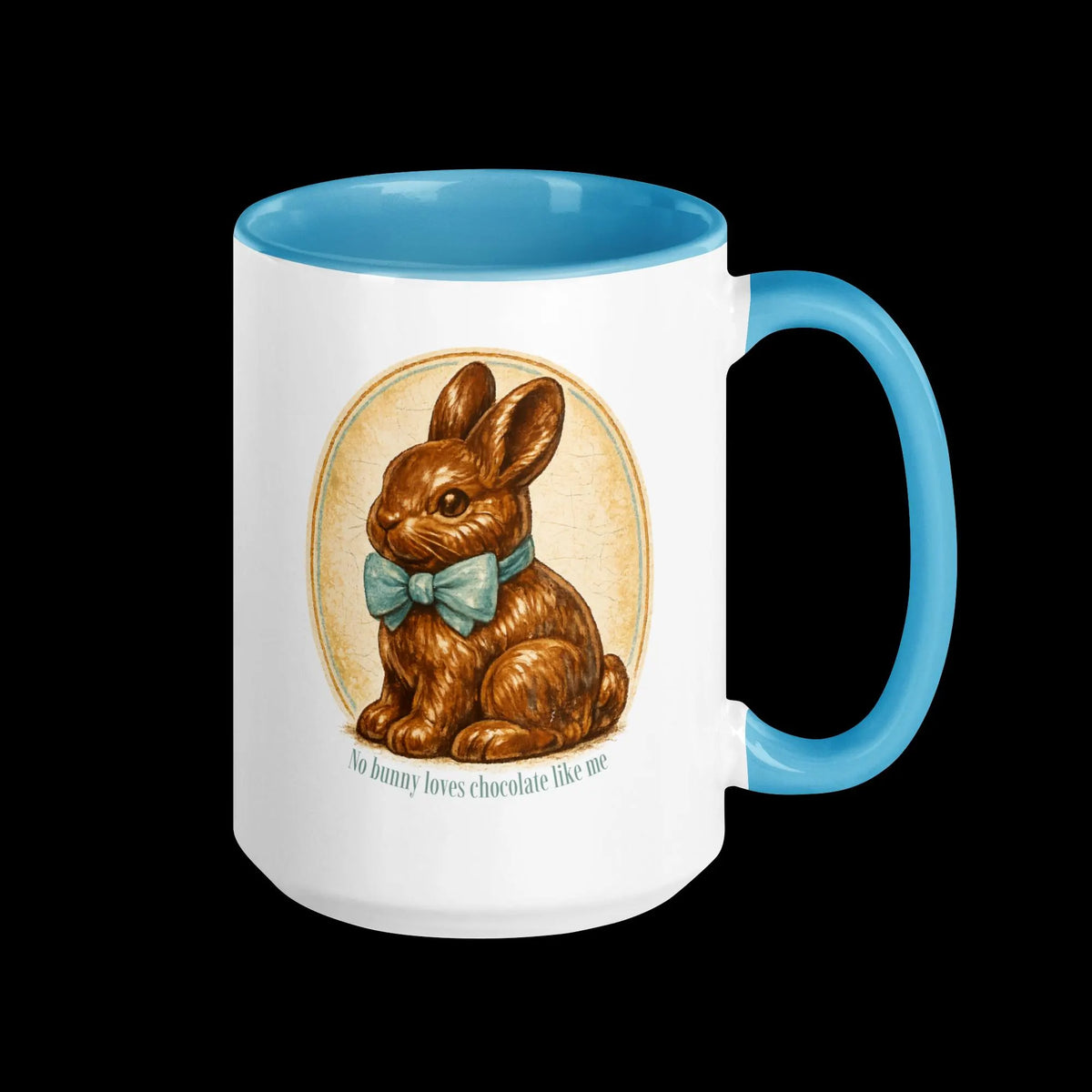 No Bunny Loves Chocolate Like Me Easter Bunny Mug