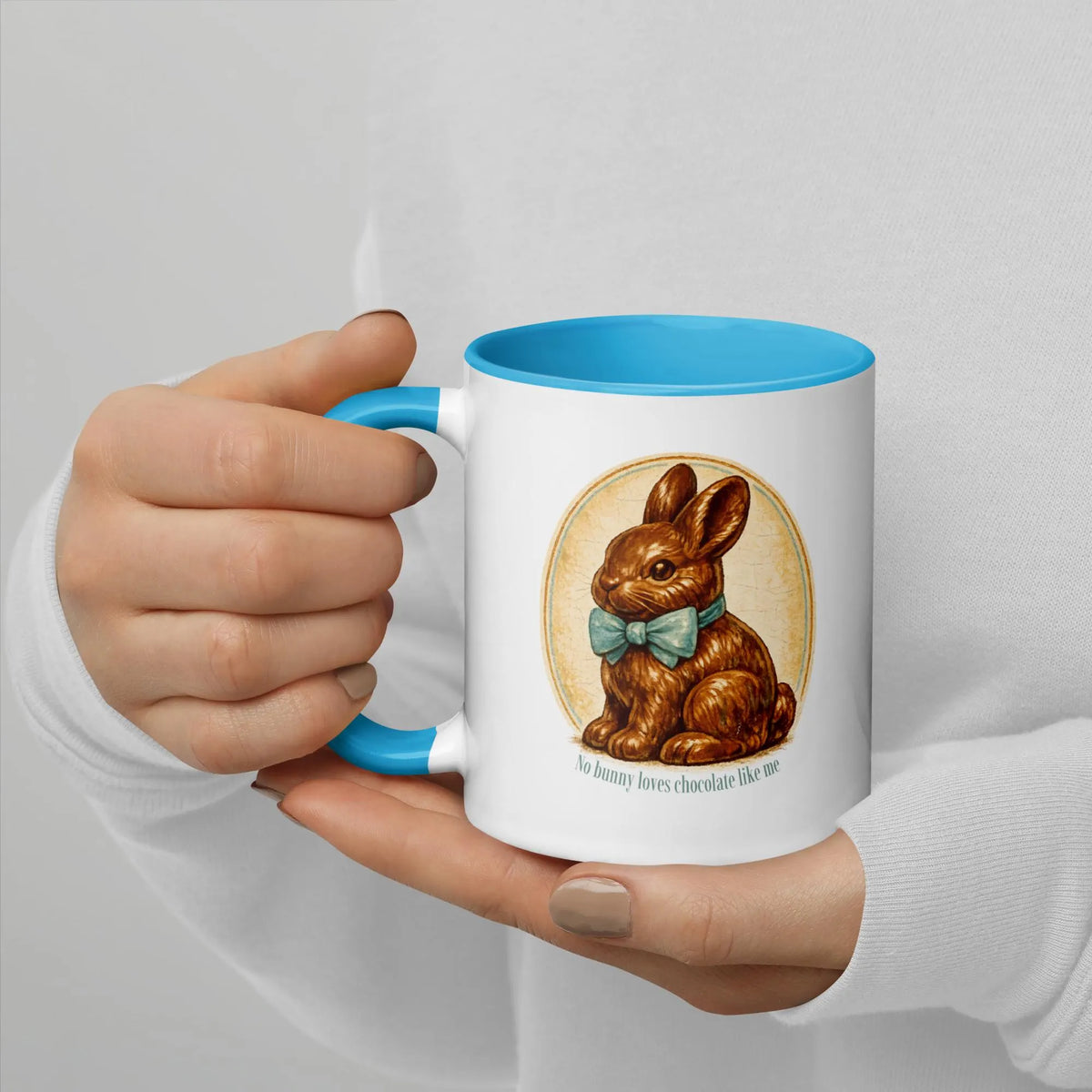 No Bunny Loves Chocolate Like Me Easter Bunny Mug