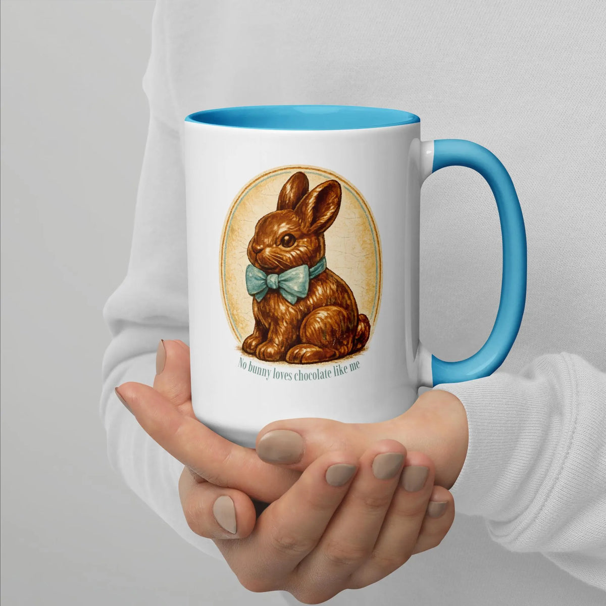 No Bunny Loves Chocolate Like Me Easter Bunny Mug