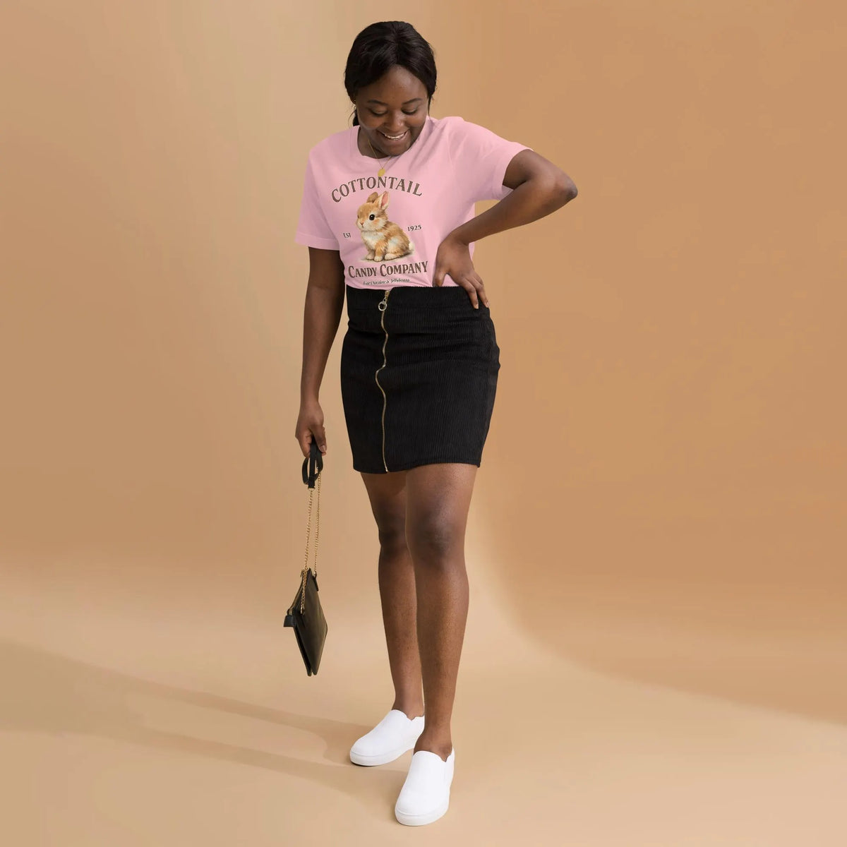 Cottontail Candy Company BELLA+CANVAS® Easter Bunny Shirt
