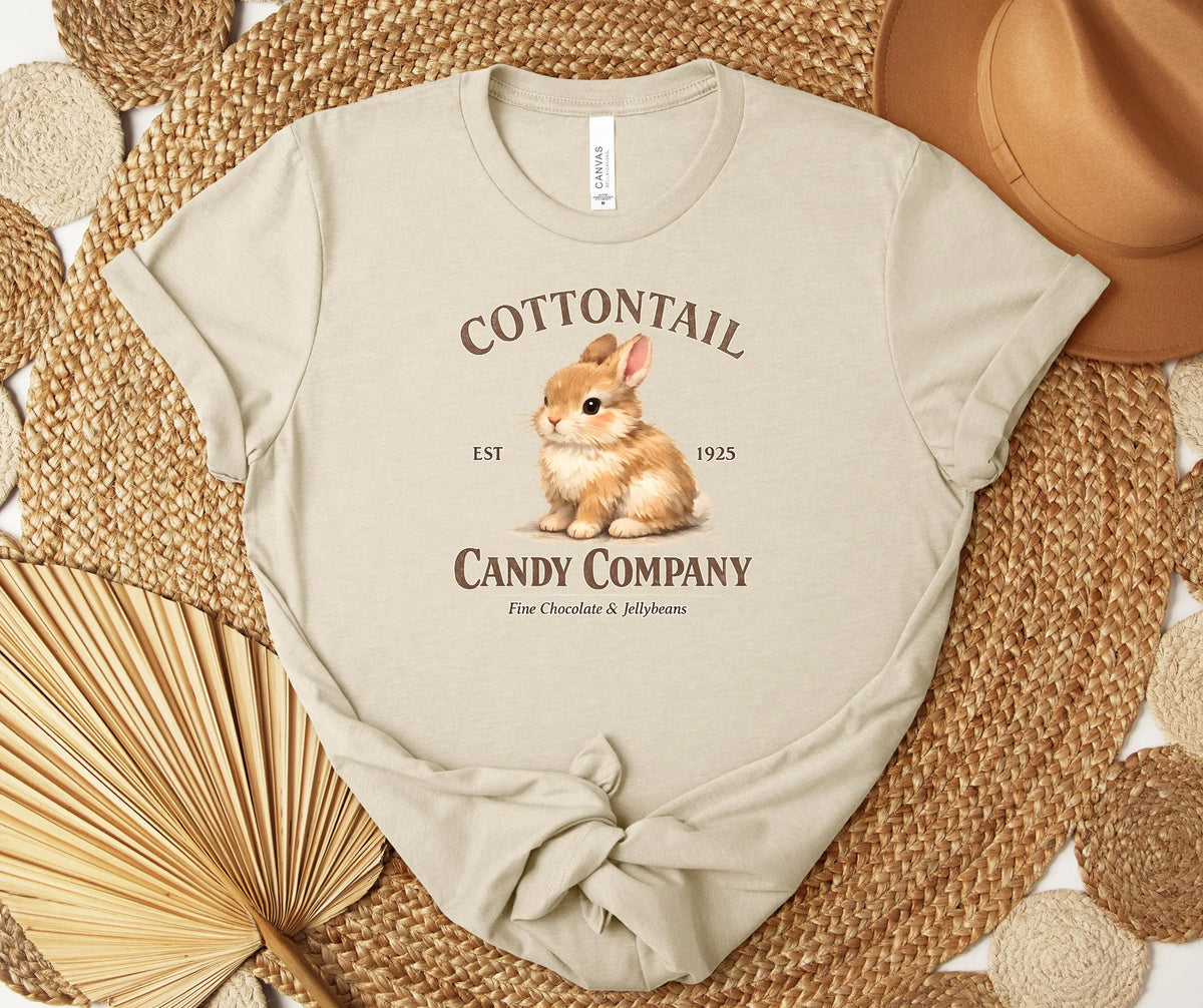 Cottontail Candy Company BELLA+CANVAS® Easter Bunny Shirt