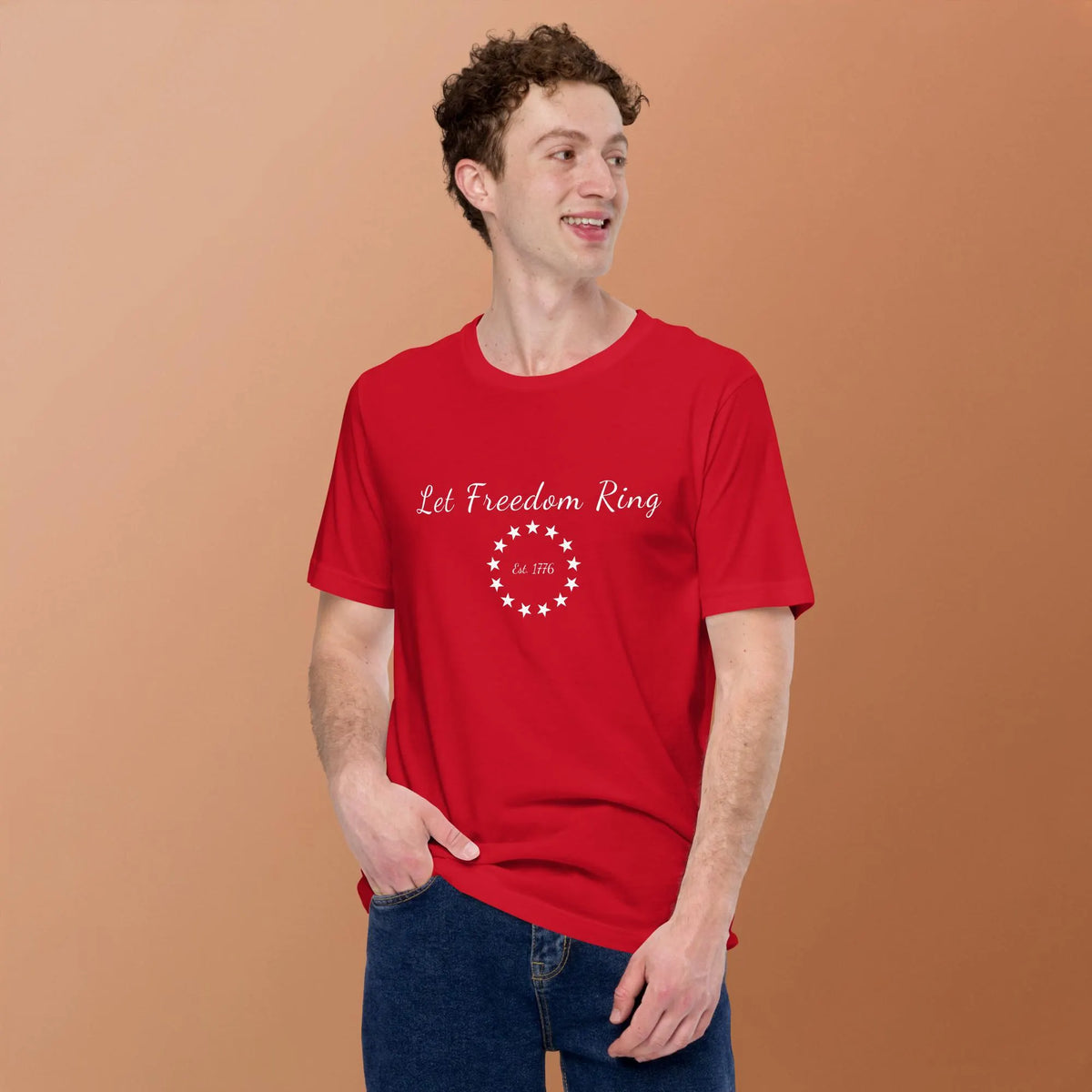 Let Freedom Ring 1776 BELLA+CANVAS® Patriotic Shirt