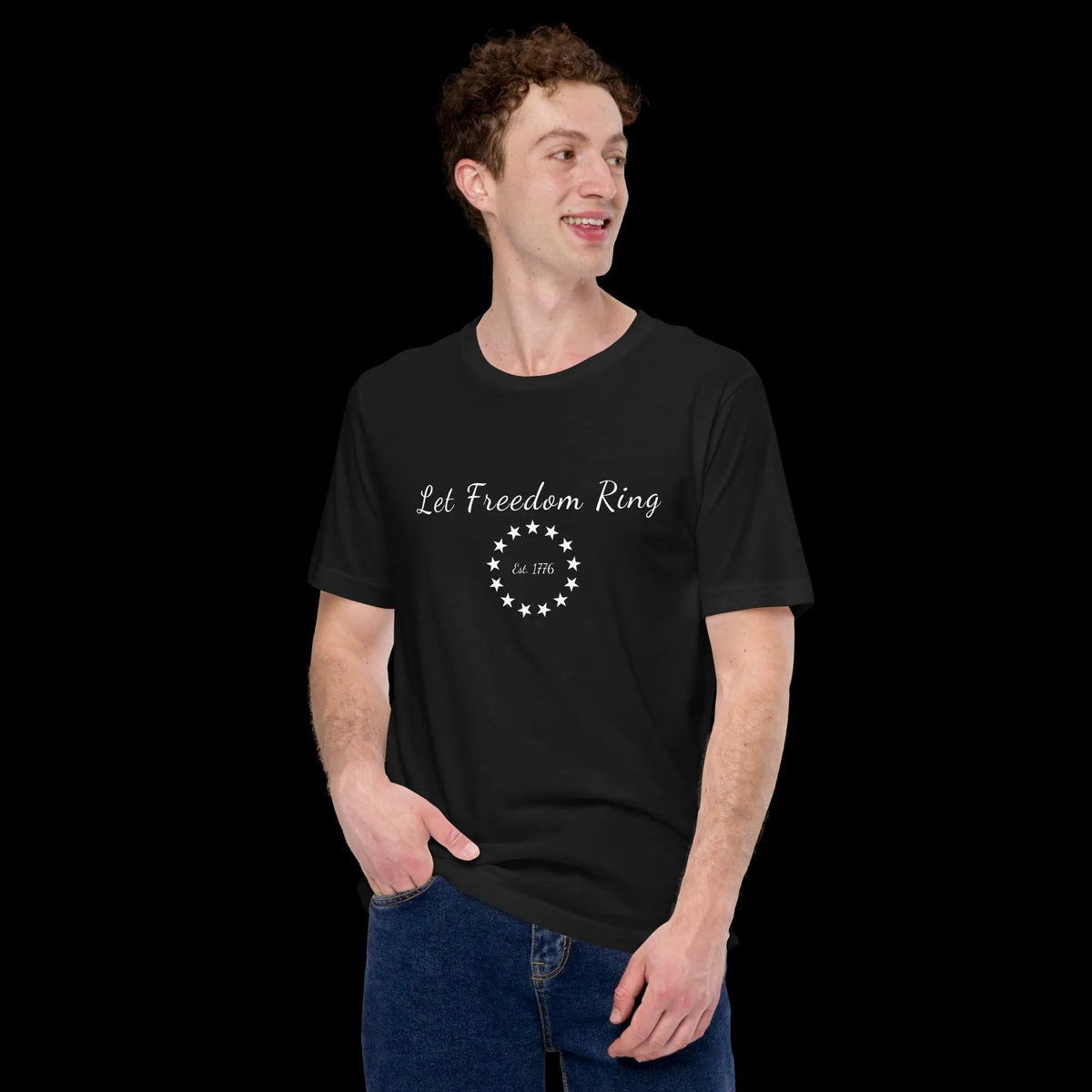 Let Freedom Ring 1776 BELLA+CANVAS® Patriotic Shirt