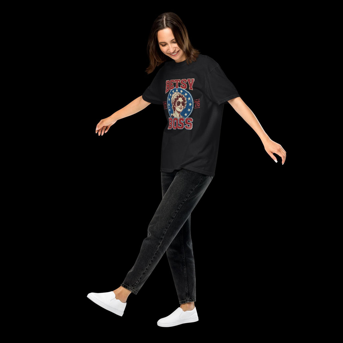 Betsy Boss Retro Americana Comfort Colors® Shirt