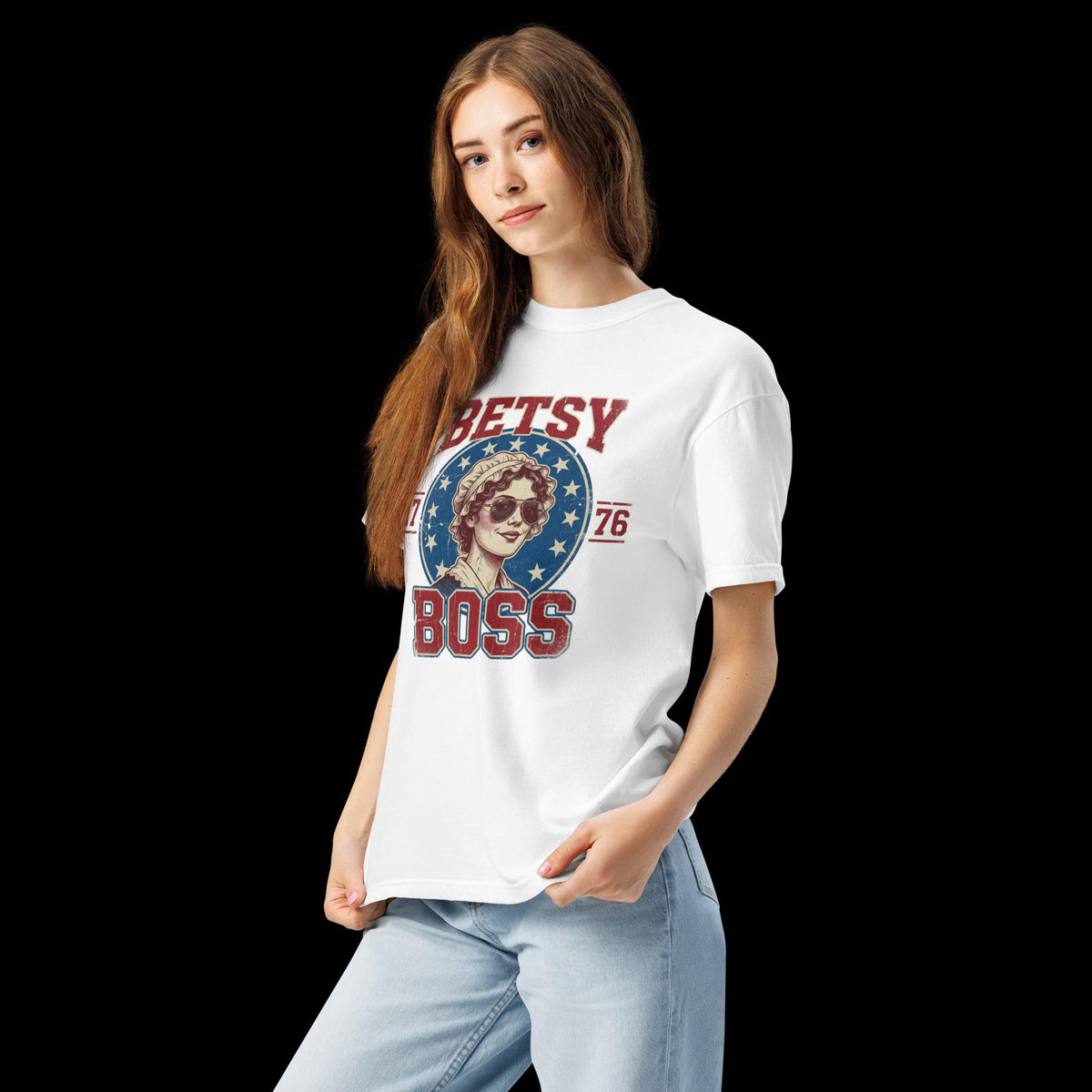 Betsy Boss Retro Americana Comfort Colors® Shirt