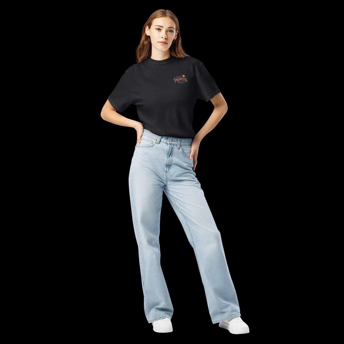 Pontoon Princess Graphic Tee | Vintage Lake Life Summer Shirt
