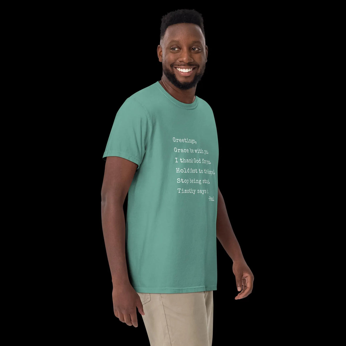 Paul Letter Christian Humor Comfort Colors® T-Shirt