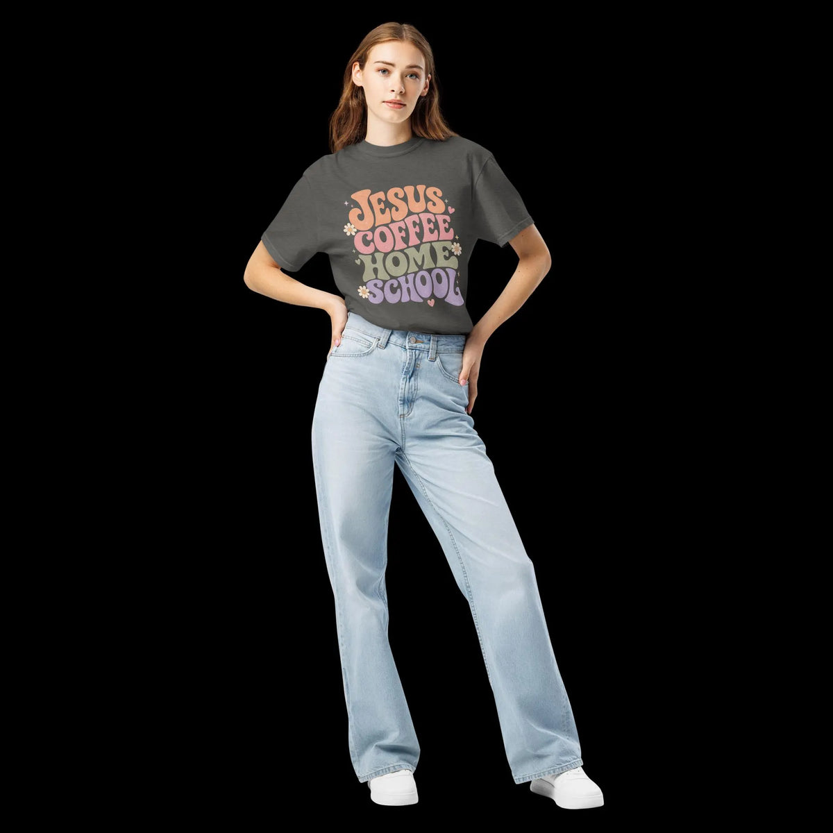 Jesus Coffee Homeschool Mom Comfort Colors® T-Shirt
