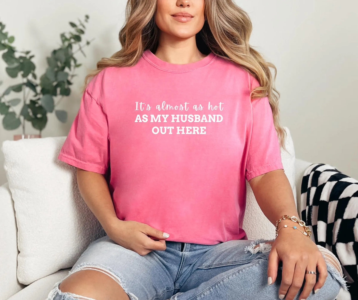 Comfort Colors 1717 Shirt, Funny Wife Tee, Married Life Humor, Summer Vacation Shirt