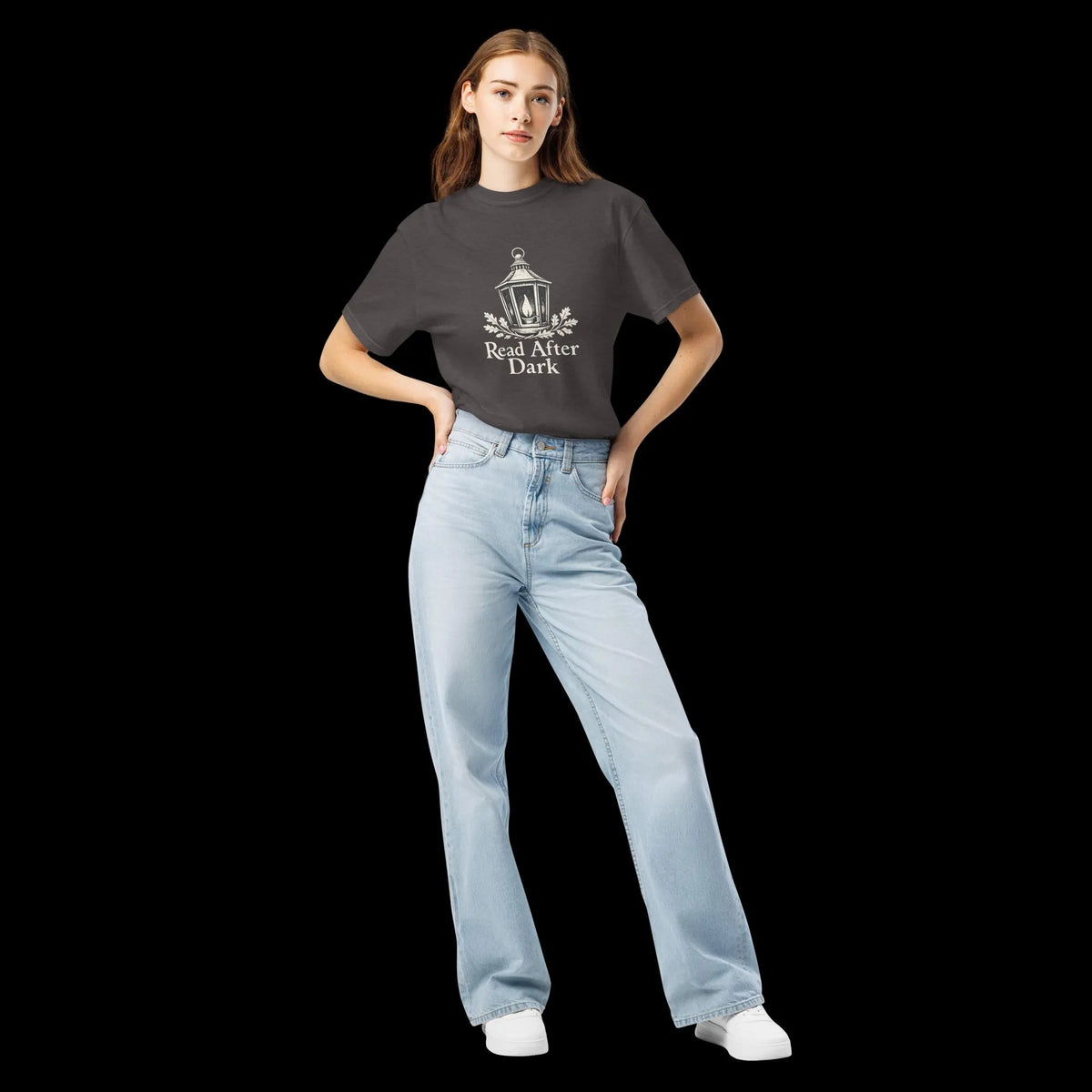 Read After Dark Lantern Shirt, Gothic Literature, Book Lover Gift