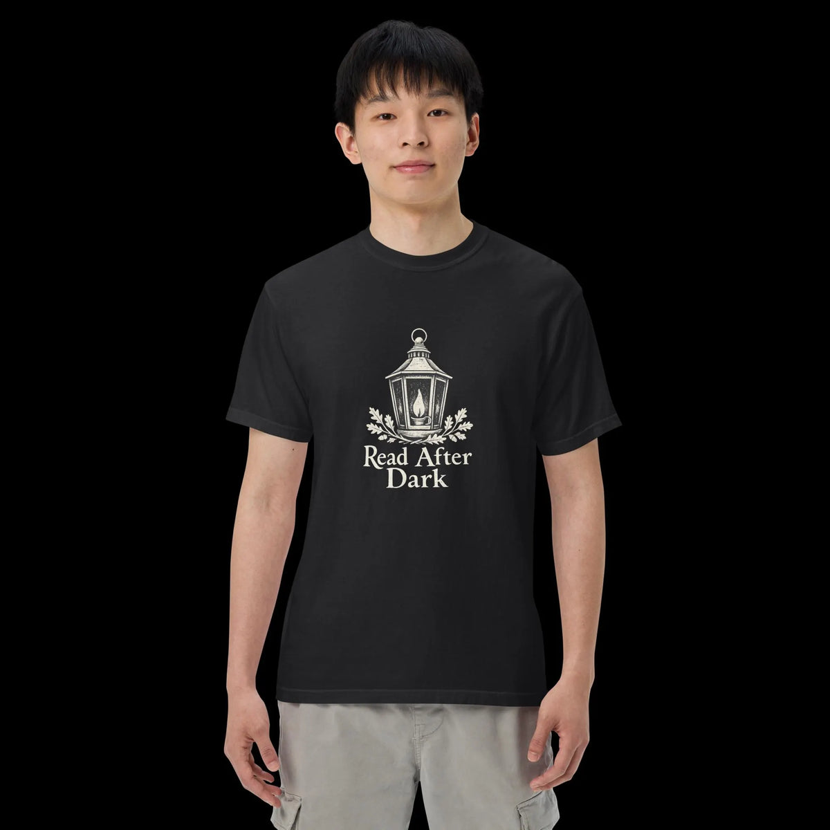 Read After Dark Lantern Shirt, Gothic Literature, Book Lover Gift
