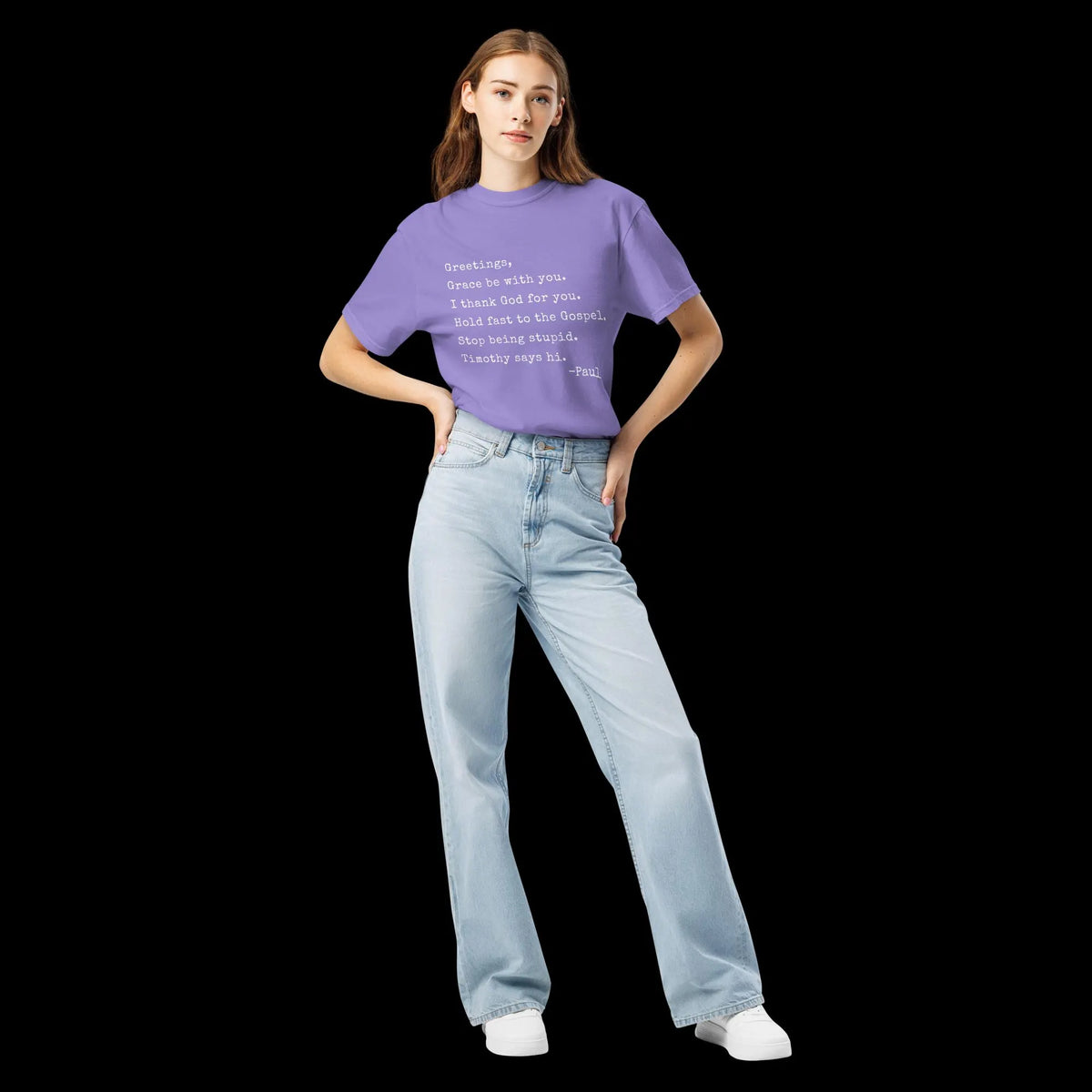 Paul Letter Christian Humor Comfort Colors® T-Shirt