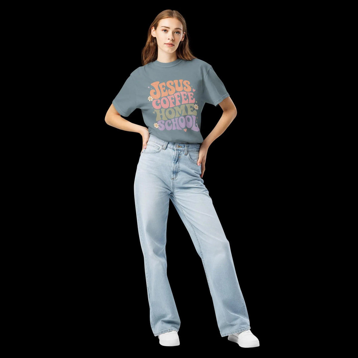Jesus Coffee Homeschool Mom Comfort Colors® T-Shirt
