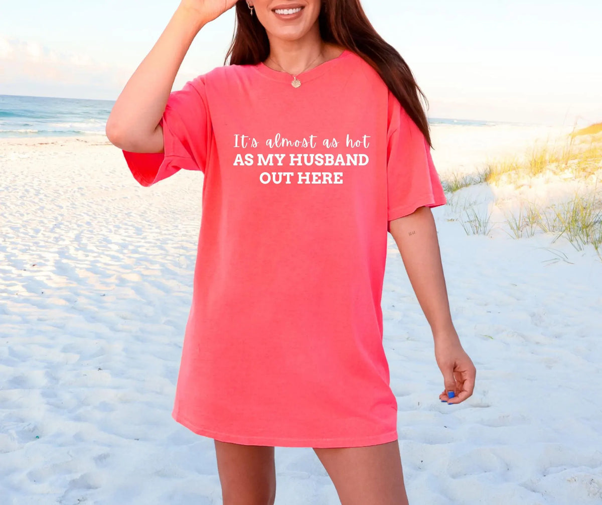 Comfort Colors 1717 Shirt, Funny Wife Tee, Married Life Humor, Summer Vacation Shirt