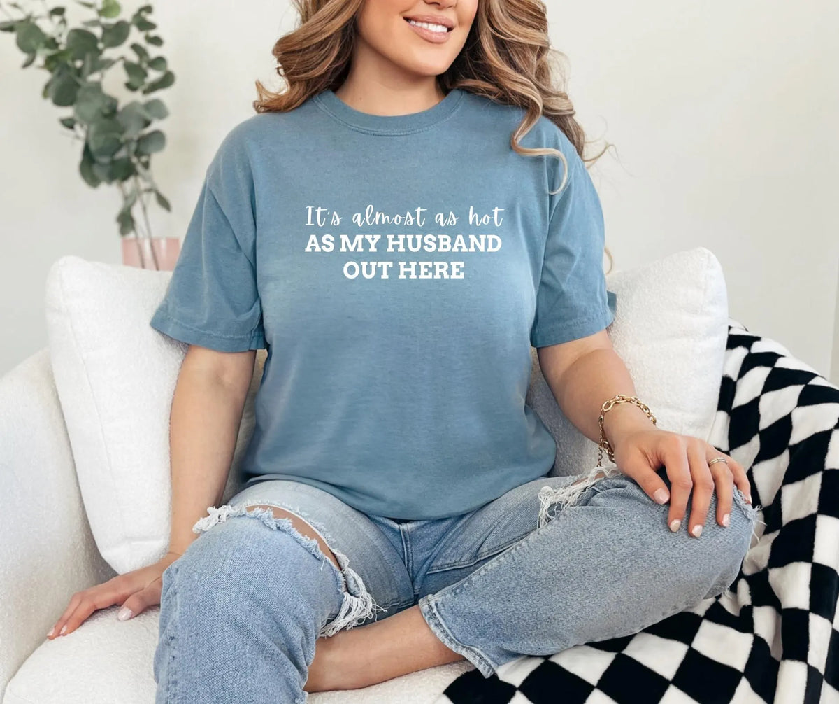 Comfort Colors 1717 Shirt, Funny Wife Tee, Married Life Humor, Summer Vacation Shirt