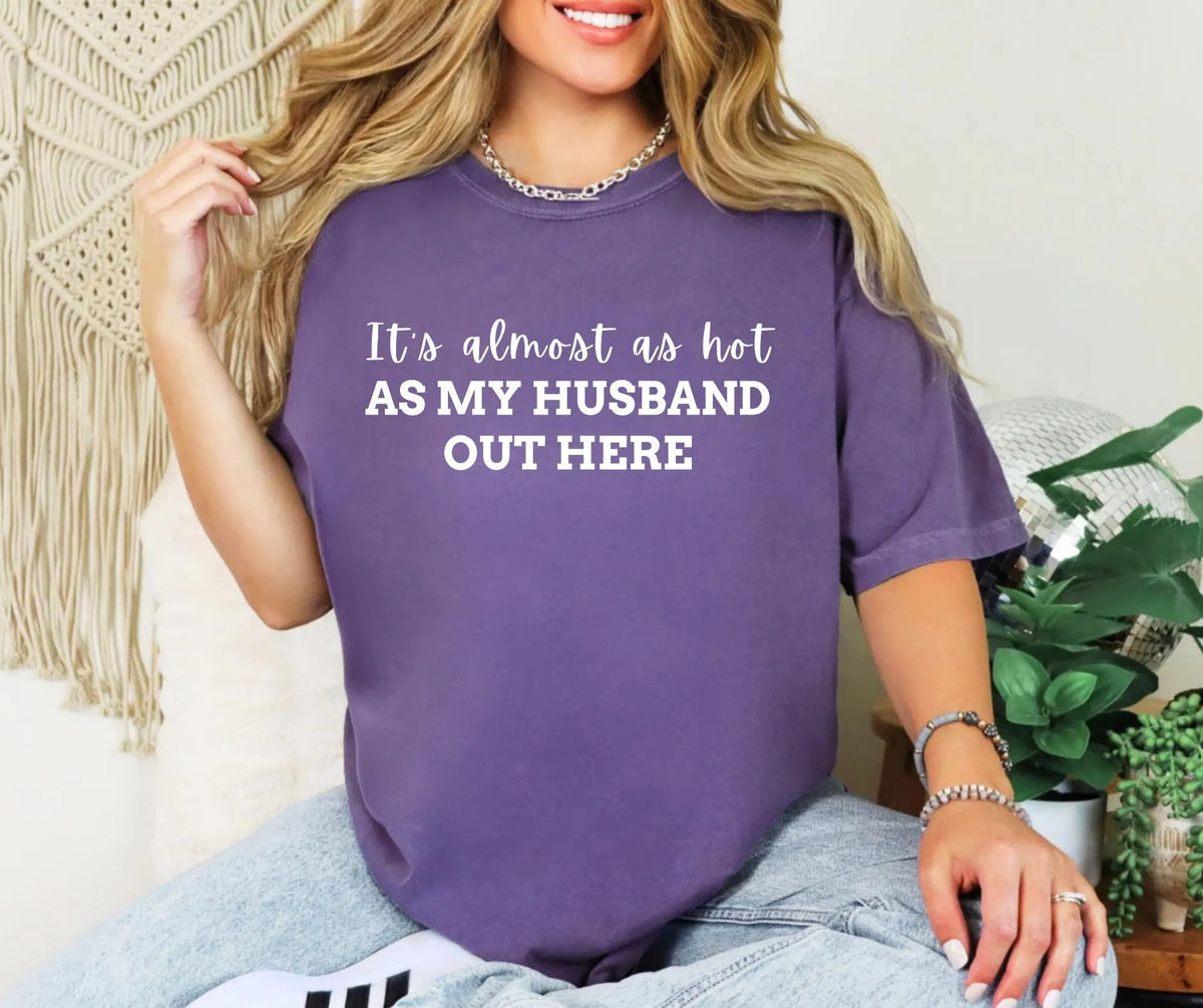 Comfort Colors 1717 Shirt, Funny Wife Tee, Married Life Humor, Summer Vacation Shirt