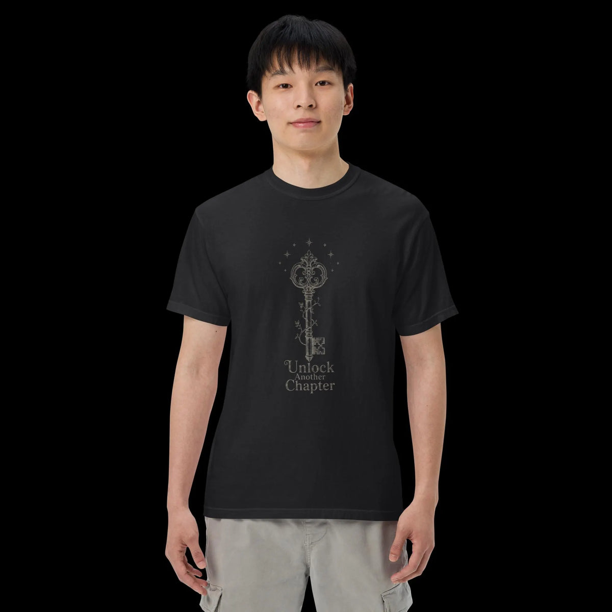 Comfort Colors 1717 Shirt, Vintage Key Graphic Tee, American Gothic Literary Shirt