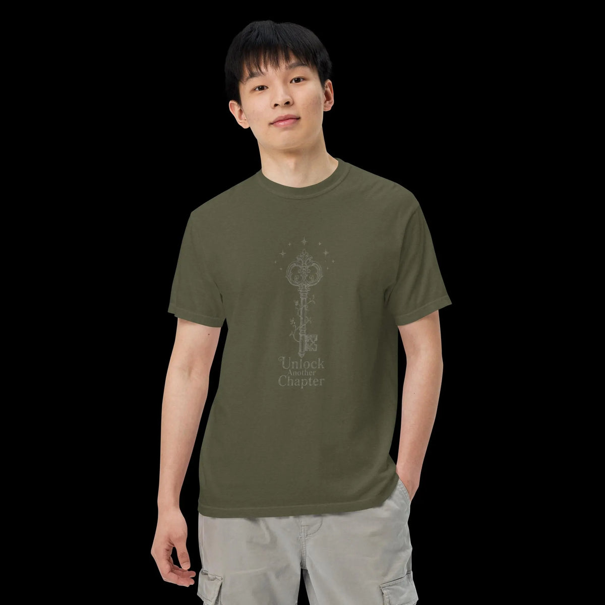 Comfort Colors 1717 Shirt, Vintage Key Graphic Tee, American Gothic Literary Shirt
