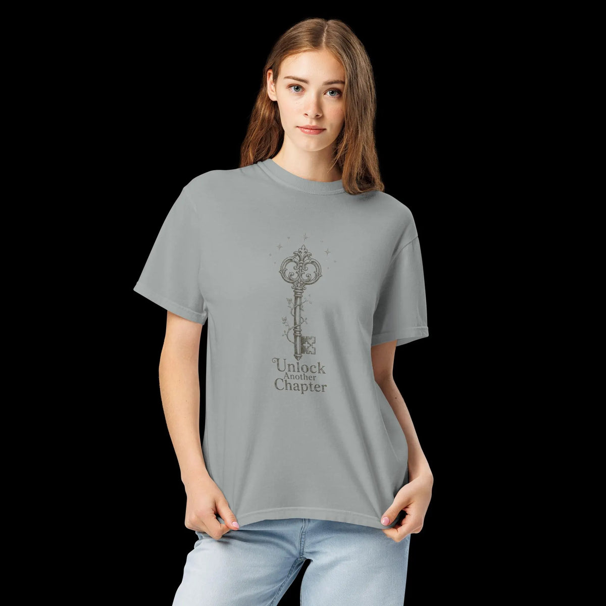 Comfort Colors 1717 Shirt, Vintage Key Graphic Tee, American Gothic Literary Shirt