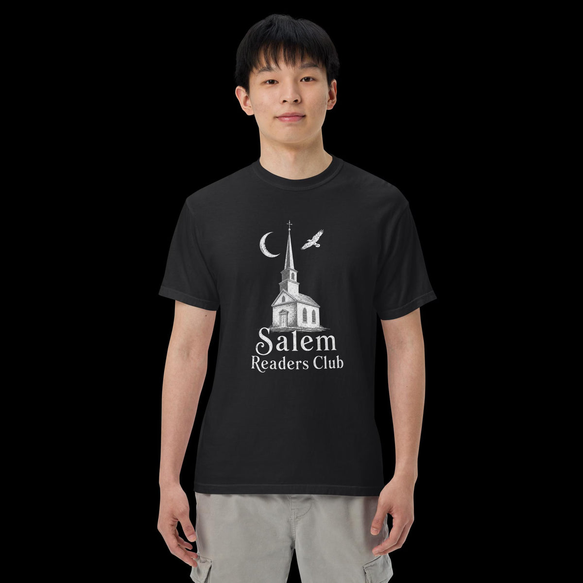 Salem Readers Club Comfort Colors Shirt, Gothic Literature Tee, Vintage Church Graphic