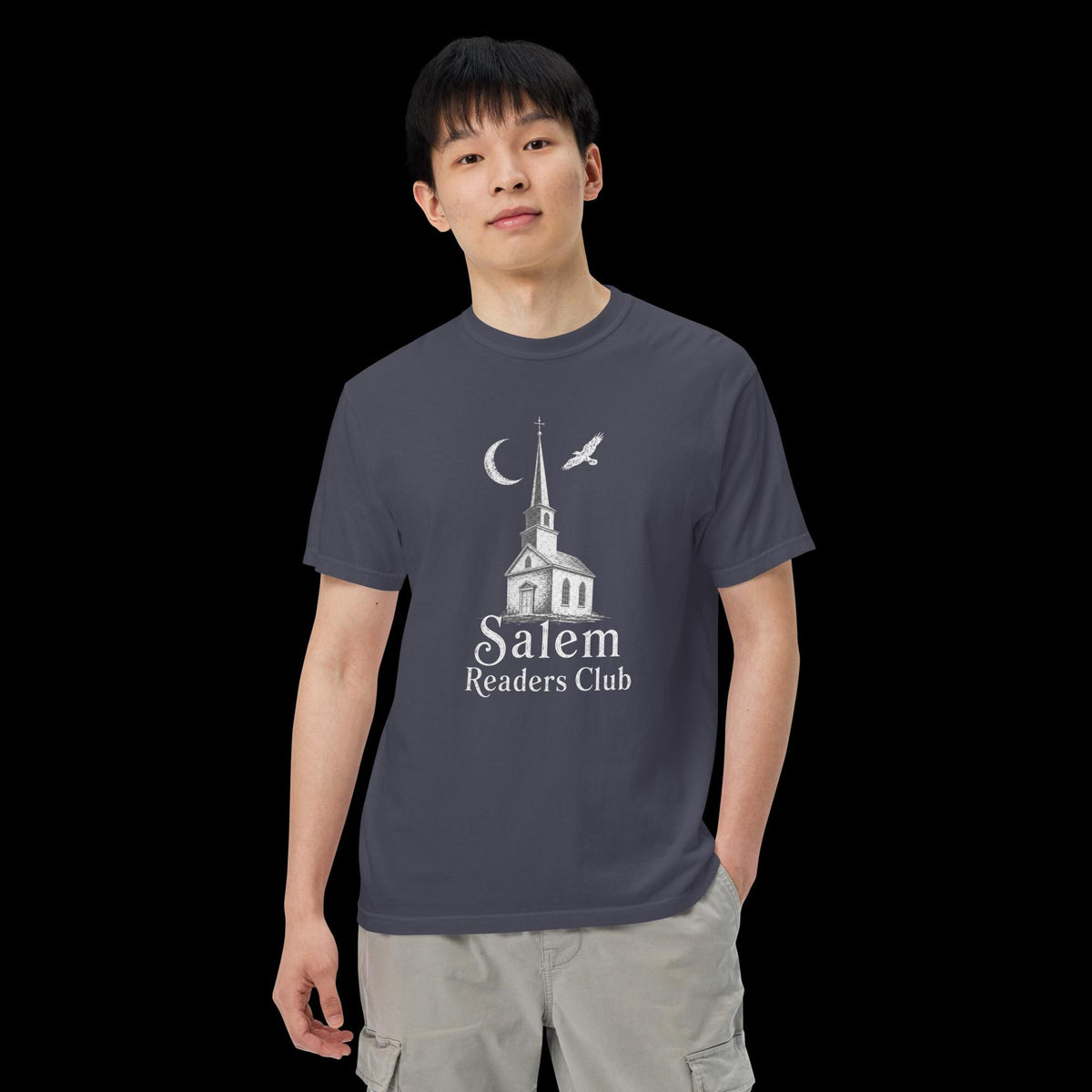 Salem Readers Club Comfort Colors Shirt, Gothic Literature Tee, Vintage Church Graphic