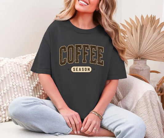 Coffee Season Collegiate Comfort Colors® T-Shirt
