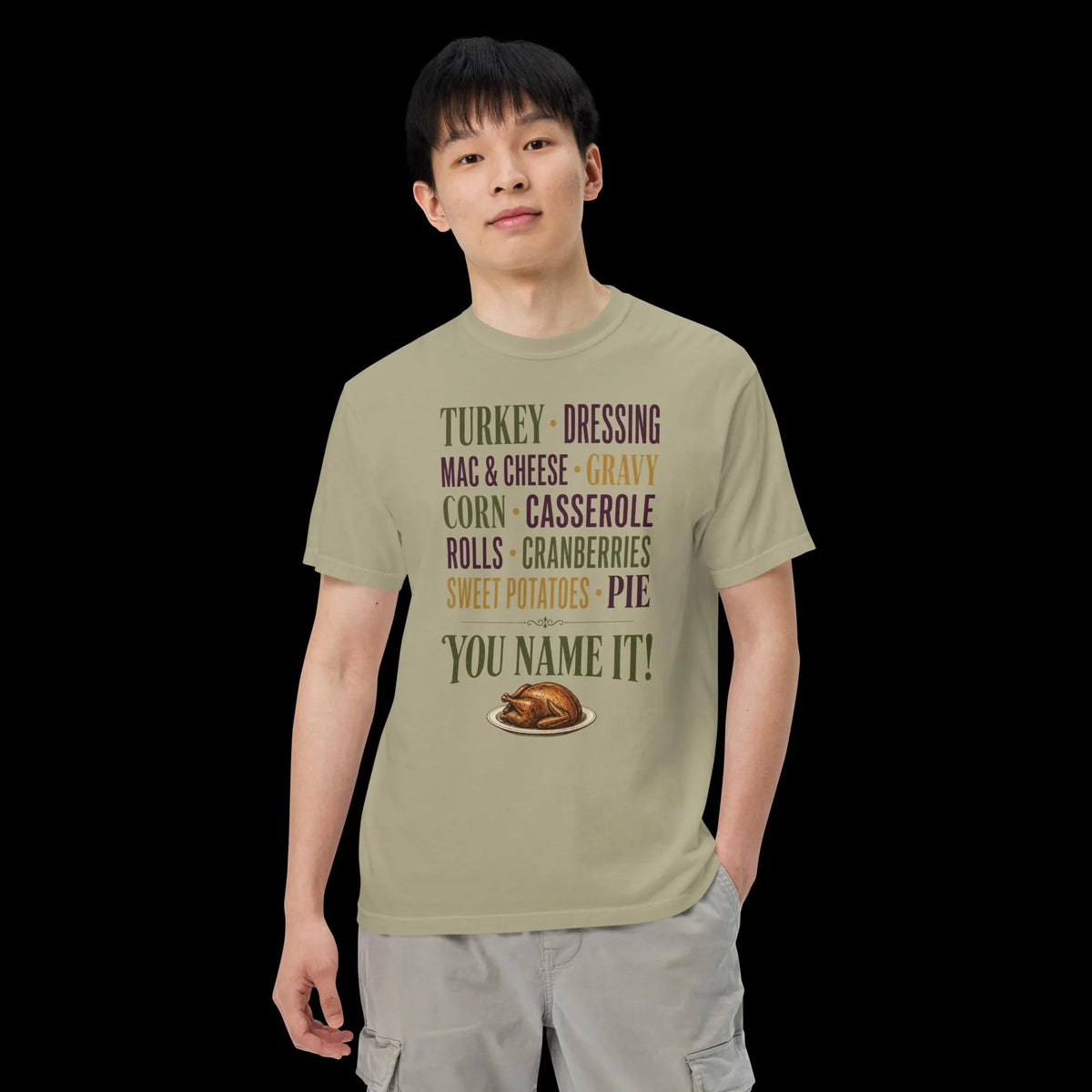 You Name It Comfort Colors 1717 Shirt, Thanksgiving Food Shirt, Funny Thanksgiving Tee, Friendsgiving Shirt, Fall Dinner Outfit