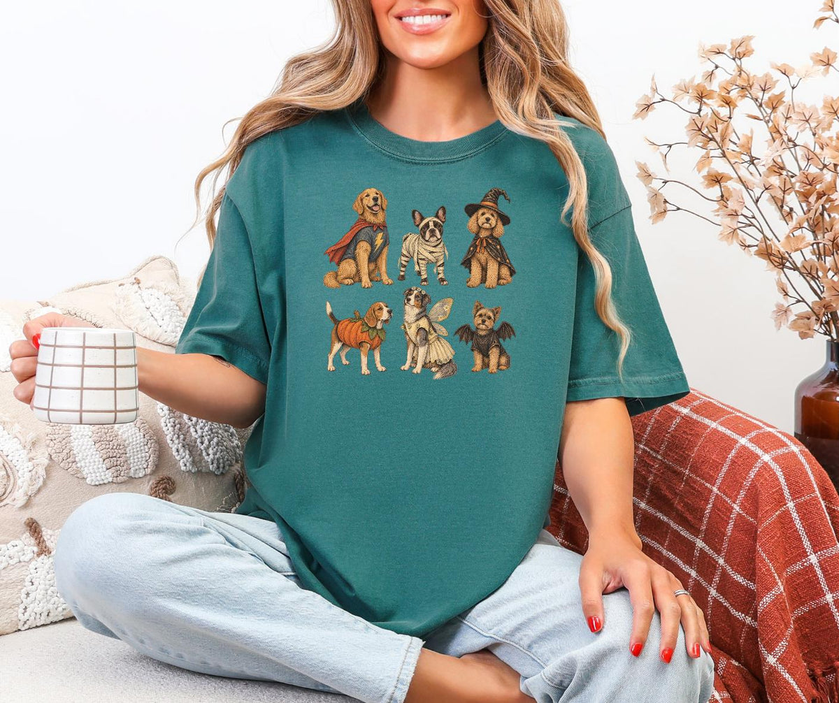 Halloween Dogs in Costumes Comfort Colors® Shirt