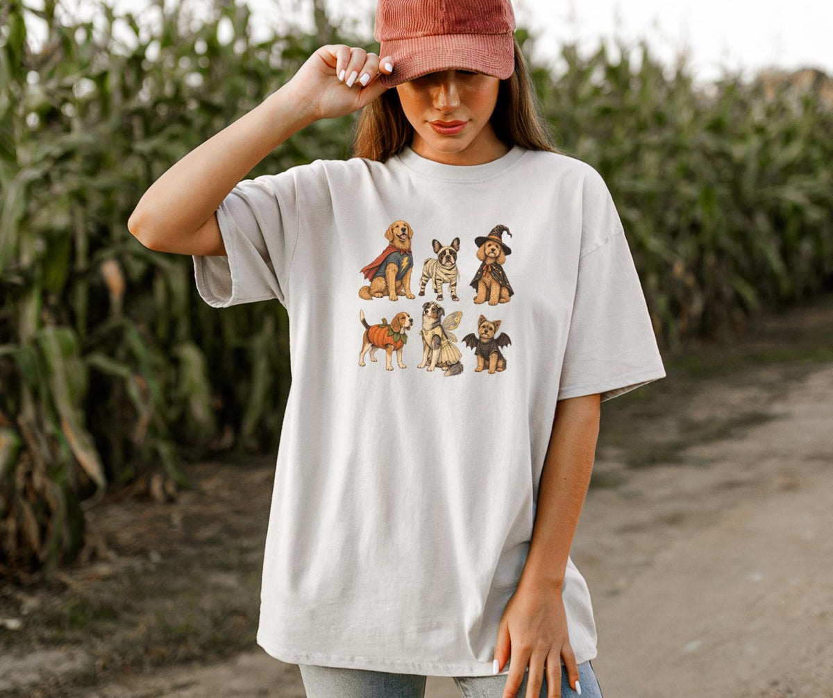 Halloween Dogs in Costumes Comfort Colors® Shirt