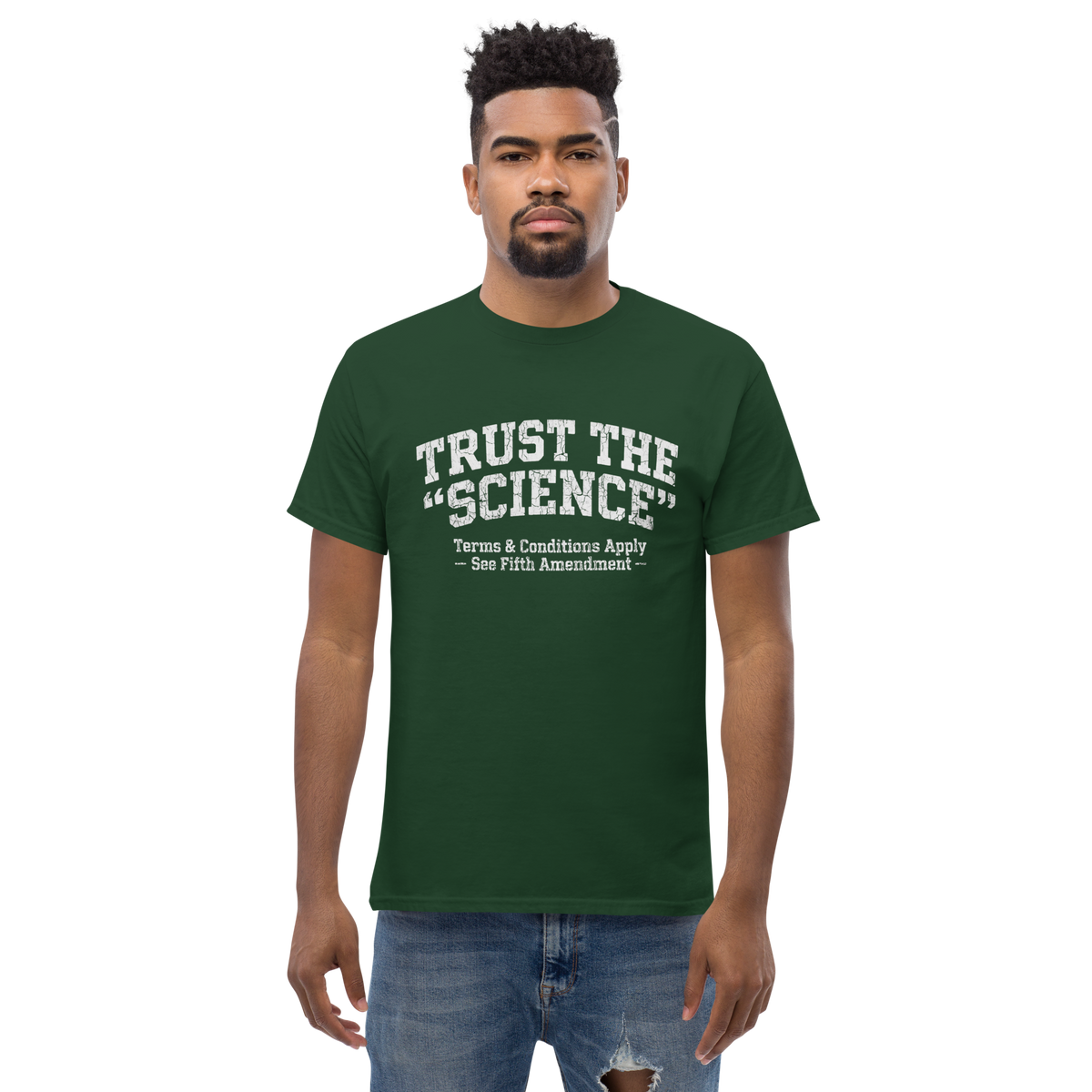 Trust Science T-Shirt | Funny Political Sarcastic Tee (Gildan 5000)