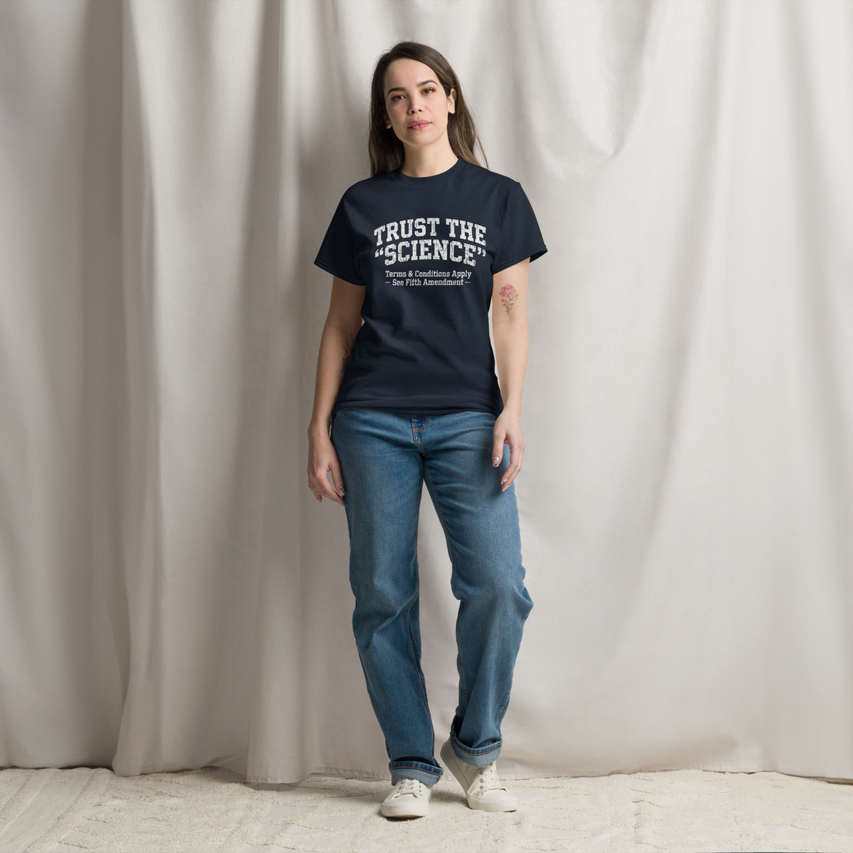 Trust Science T-Shirt | Funny Political Sarcastic Tee (Gildan 5000)