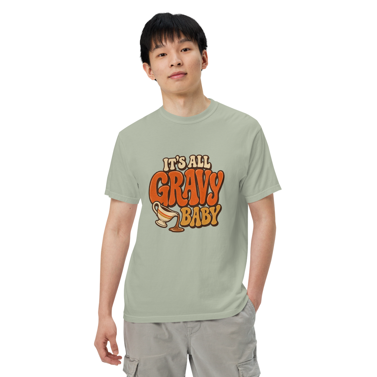 It’s All Gravy Baby Comfort Colors® Thanksgiving Shirt