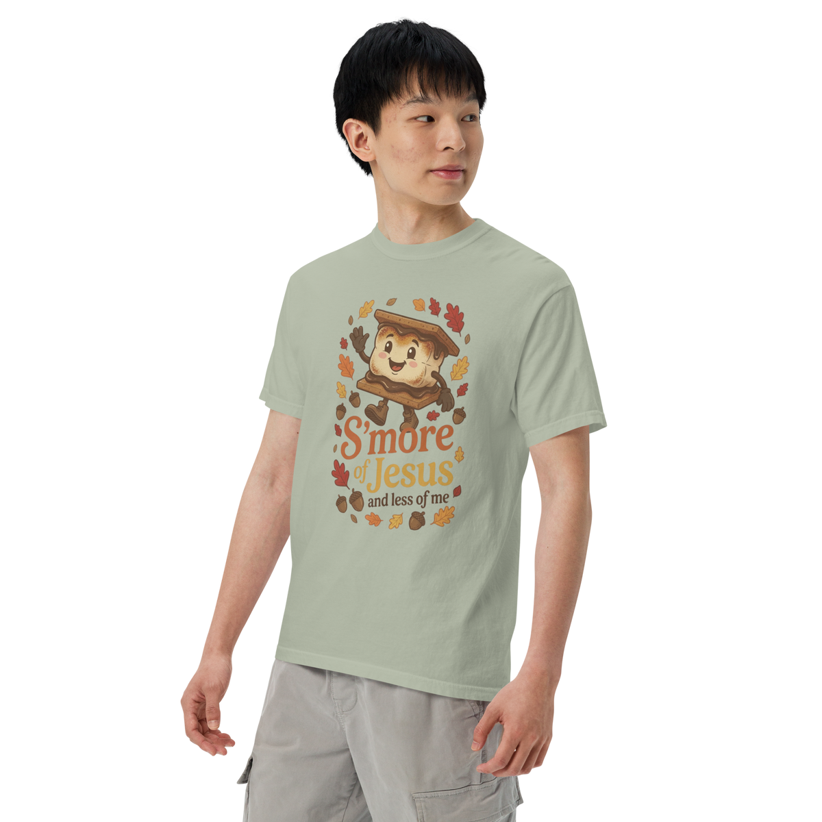 Comfort Colors S'mores Jesus Christian Camp Shirt, Faith Tee