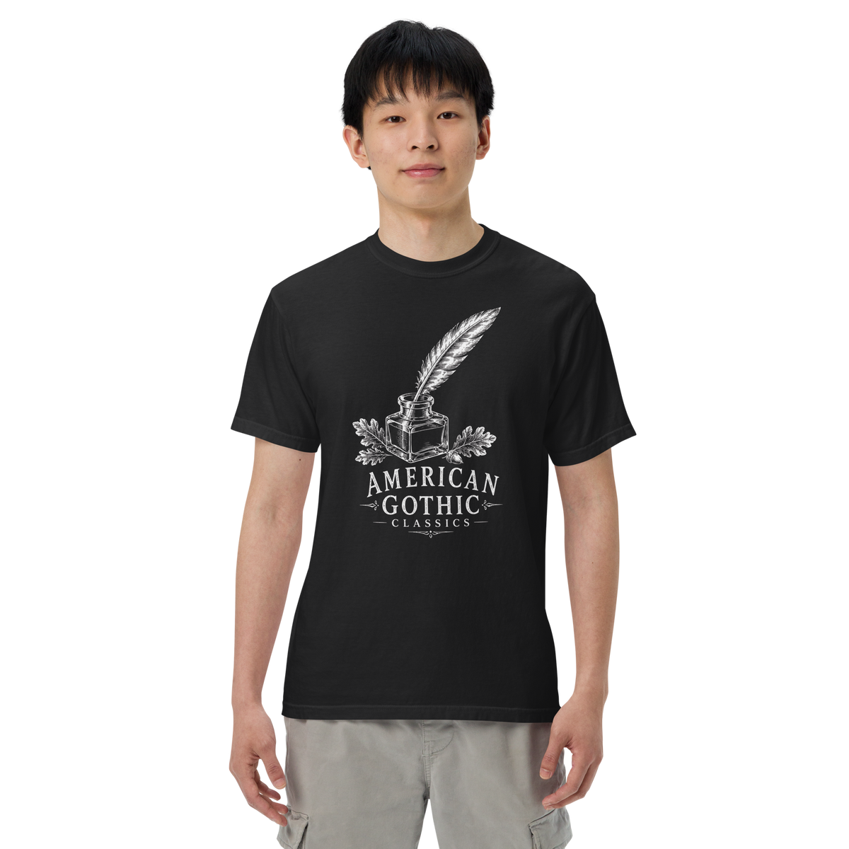 American Gothic Classics Comfort Colors Shirt, Literary Gothic Tee, Book Lover Apparel