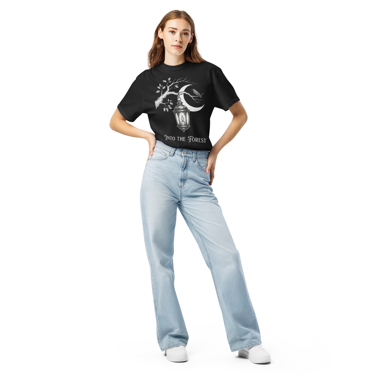 Comfort Colors 1717 "Into the Forest" Gothic Literature T-Shirt