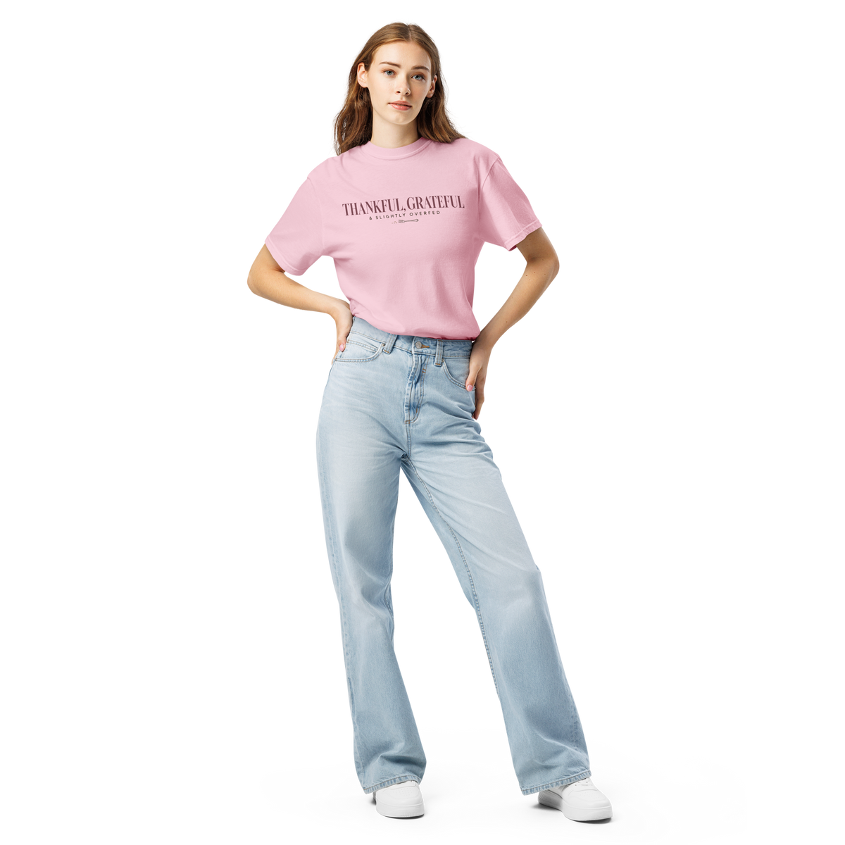 Thankful, Grateful & Slightly Overfed Comfort Colors® Shirt