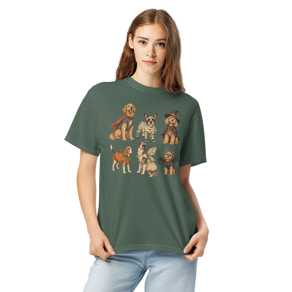 Halloween Dogs in Costumes Comfort Colors® Shirt