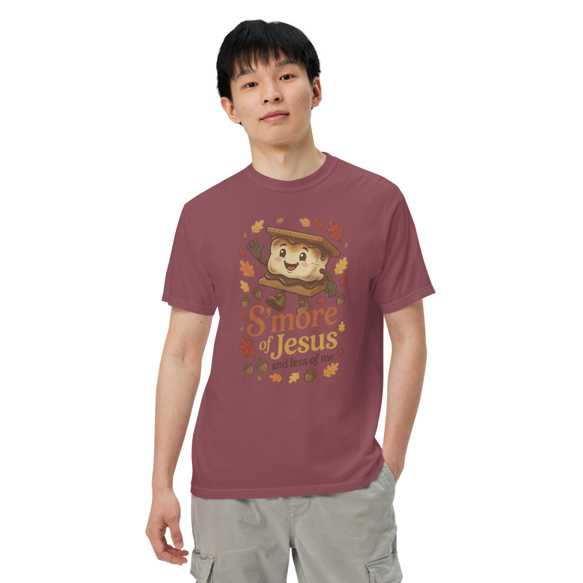 Comfort Colors S'mores Jesus Christian Camp Shirt, Faith Tee