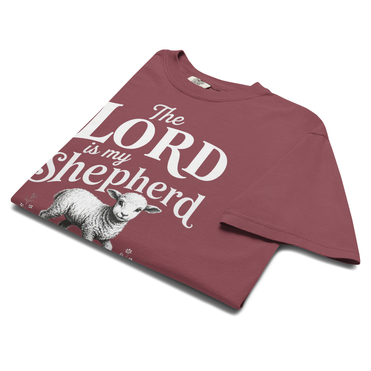 Comfort Colors Psalm 23 Shirt, Christian Lamb Tee, Faith Apparel, Funny Shepherd Graphic