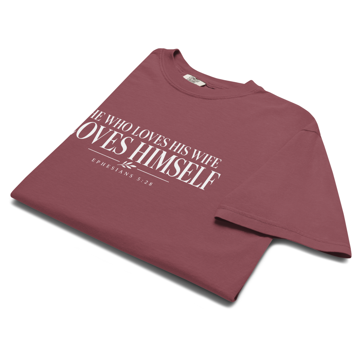 Unisex garment-dyed heavyweight t-shirt