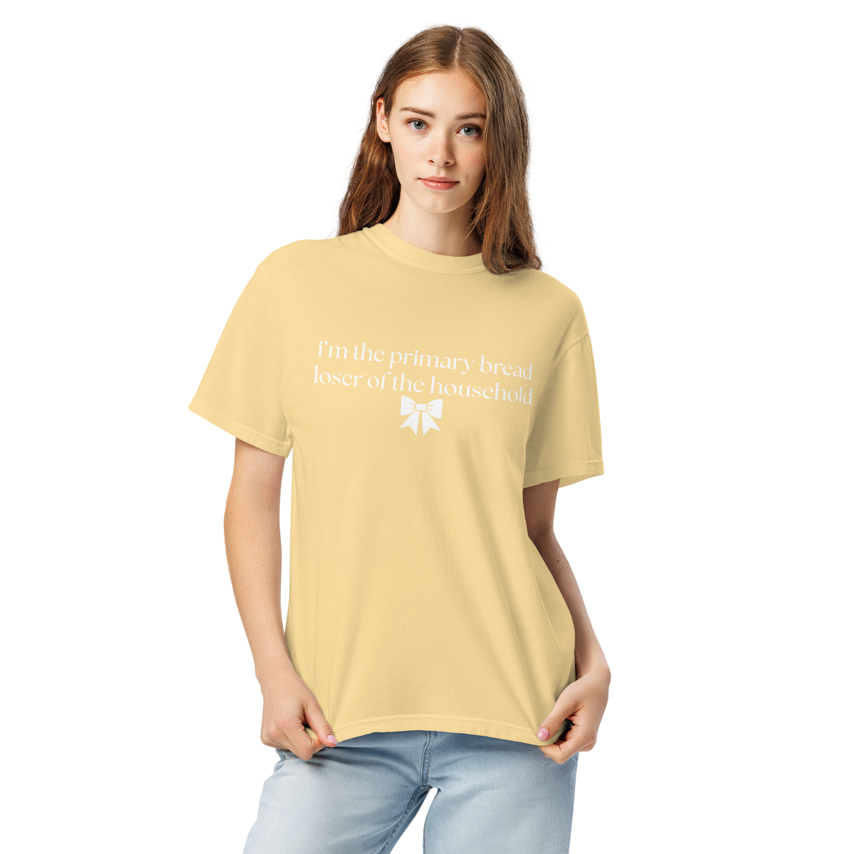 Primary Bread Loser Shirt, Funny Mom Sarcastic Wife Tee, Household Humor