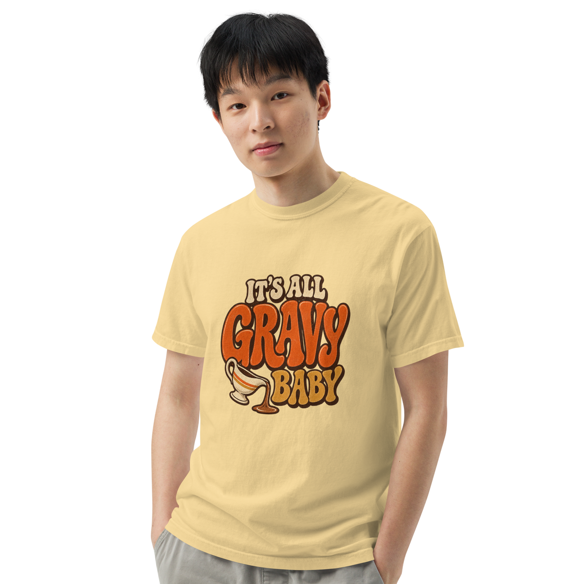 It’s All Gravy Baby Comfort Colors® Thanksgiving Shirt