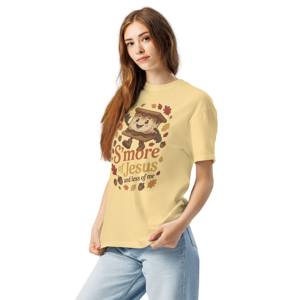 Comfort Colors S'mores Jesus Christian Camp Shirt, Faith Tee