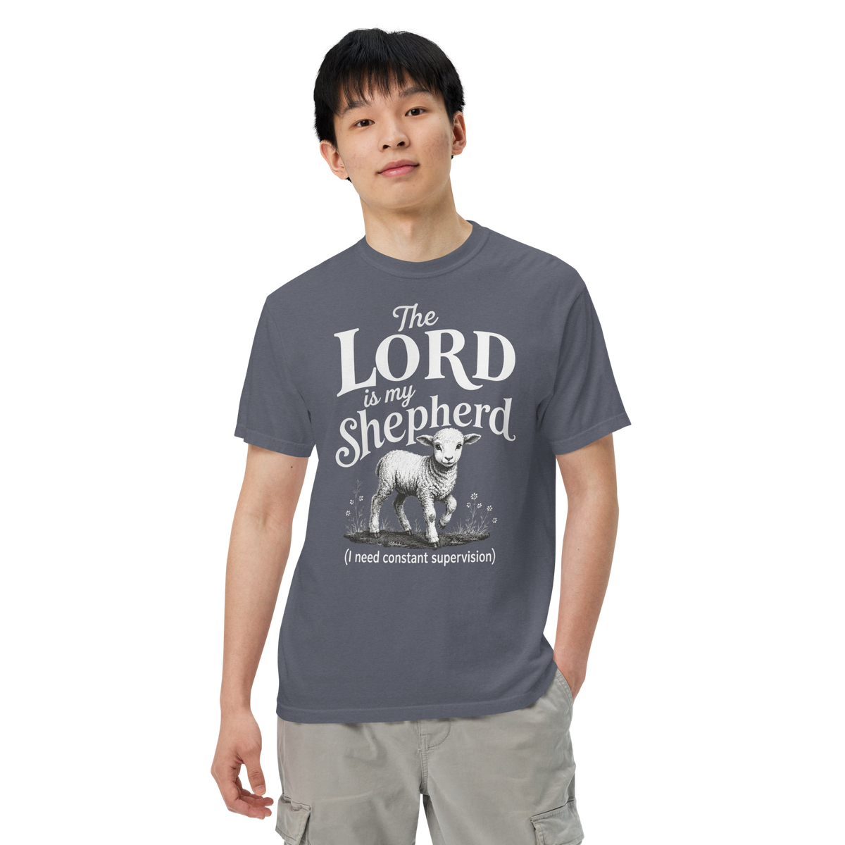 Comfort Colors Psalm 23 Shirt, Christian Lamb Tee, Faith Apparel, Funny Shepherd Graphic