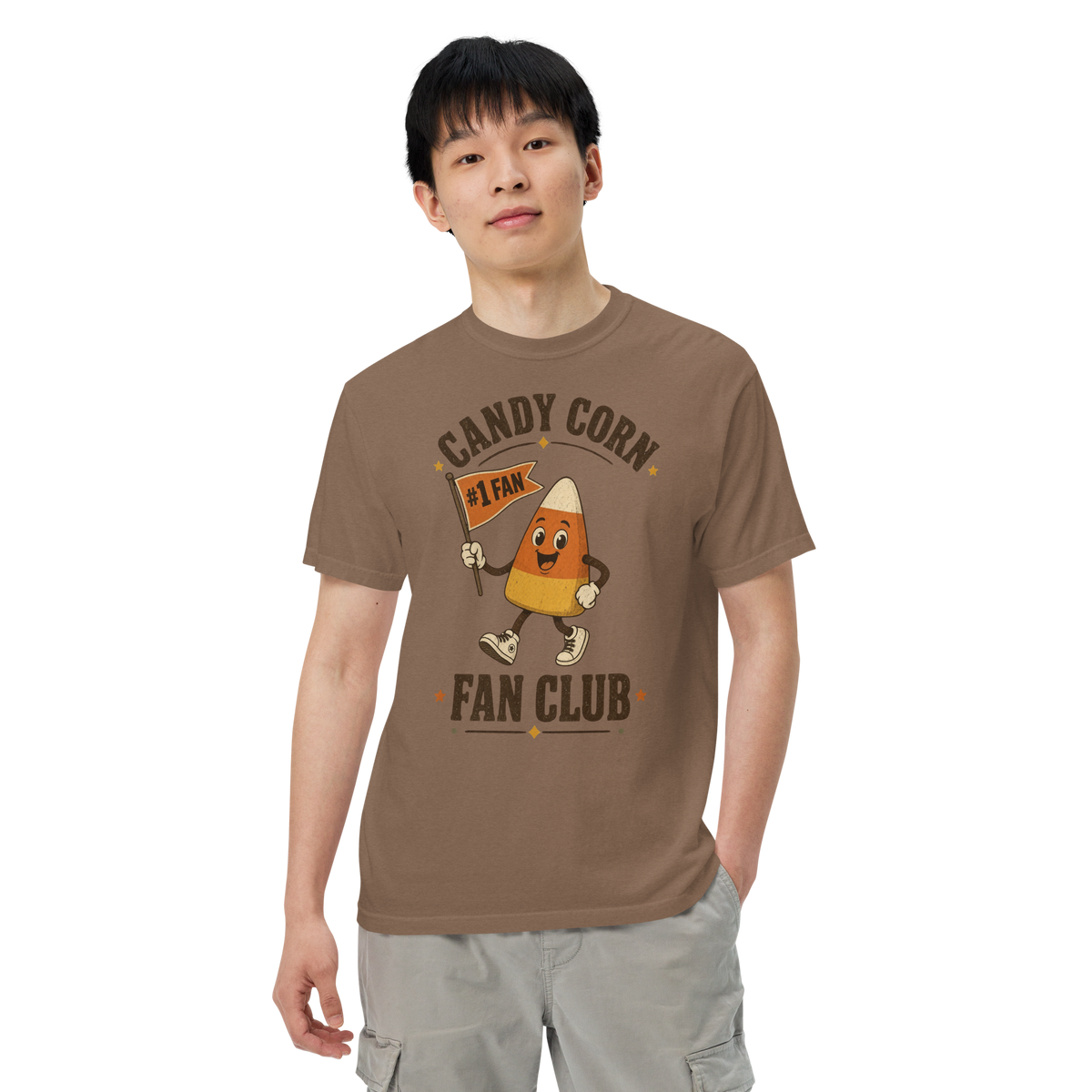 Candy Corn Fan Club Comfort Colors 1717 Shirt, Cute Halloween Candy Tee, Funny Candy Corn Fall Shirt, Spooky Season Gift